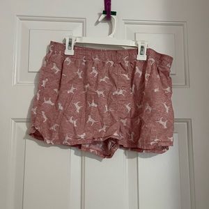 Womens PINK by Victoria Secret PJ shorts